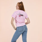 Hannah Montana Drawstring Hem All-Over Print Unisex Tee LFlifestyle2 view 3